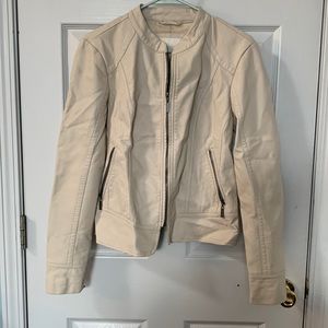 Faux leather jacket from maurices